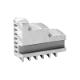 BISON Hard Solid Jaws for 4-jaw Scroll Chuck Ø250 mm for in- and outside clamping type 36**/37**